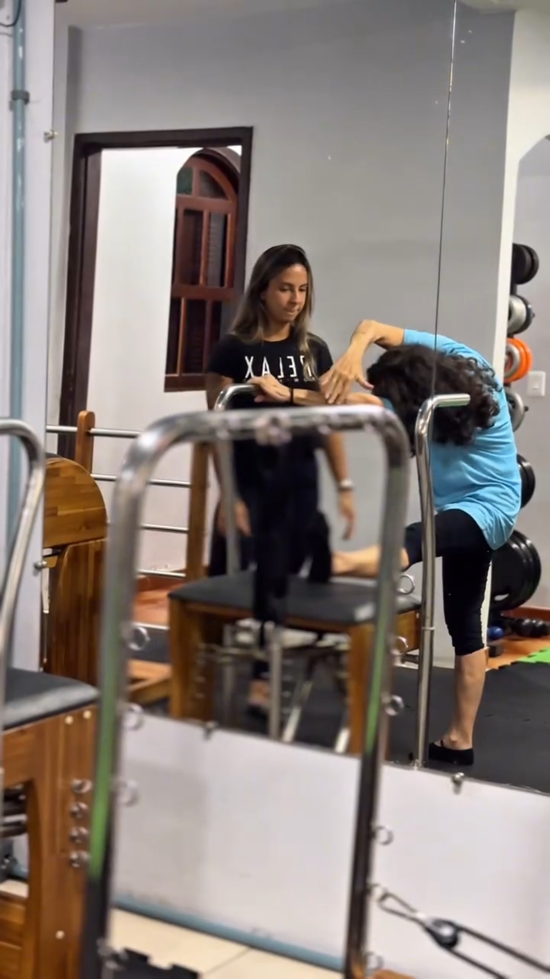 Exercício de pilates em Angra dos Reis