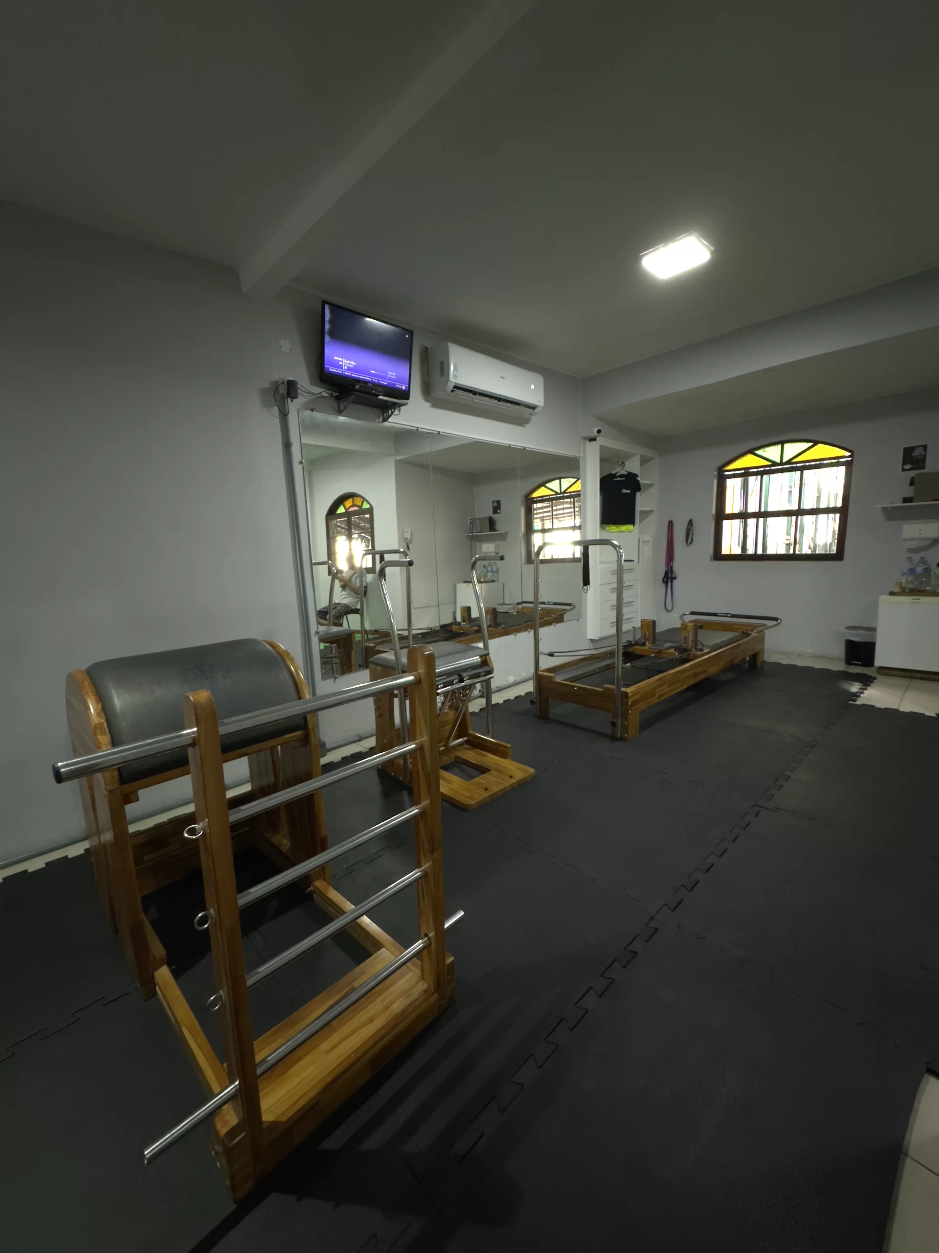 Equipamentos para pilates da treine saúde e movimento em em Angra dos Reis